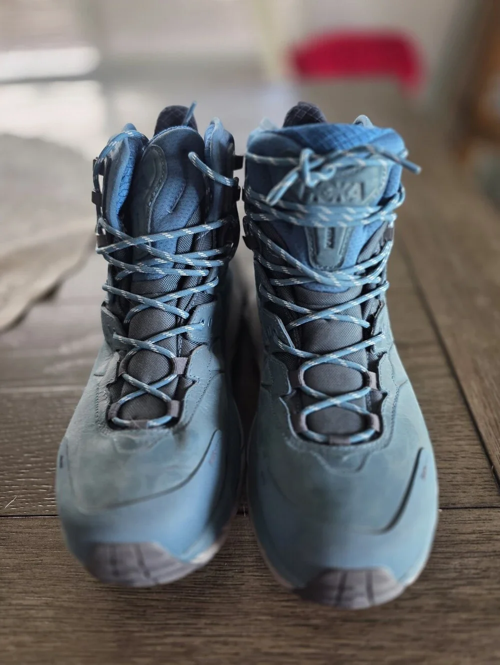 HOKA Men's Blue Hiking Boots - Lightweight Support